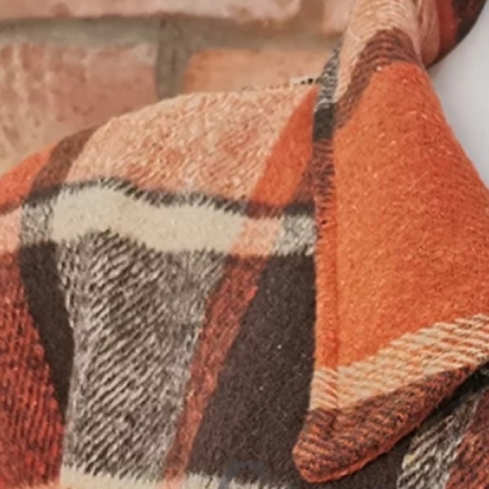 Buffalo Plaid Boyfriend Fit Jacket - Picture 8 of 10